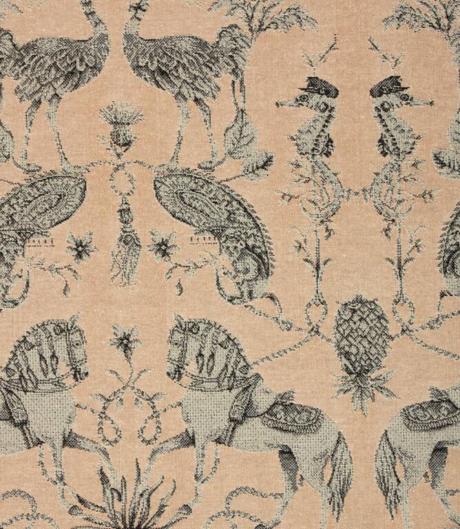 Marina Tapestry Fabric / Blush