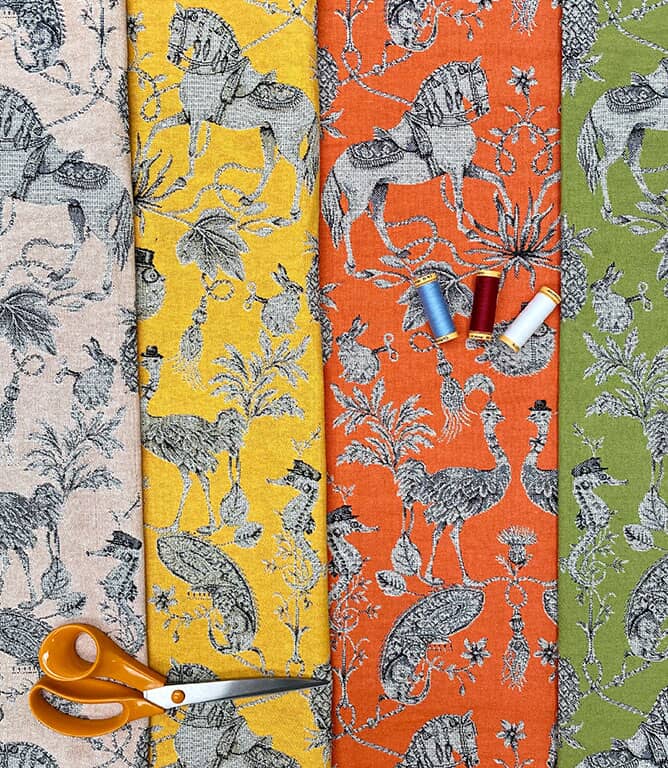 Marina Tapestry Fabric / Blush