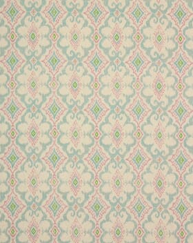 Daria Wide Fabric / Duck Egg / Soft Pink