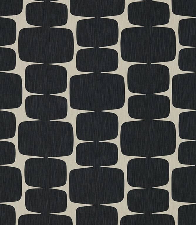 Scion Lohko Fabric / Liquorice / Hemp | Just Fabrics