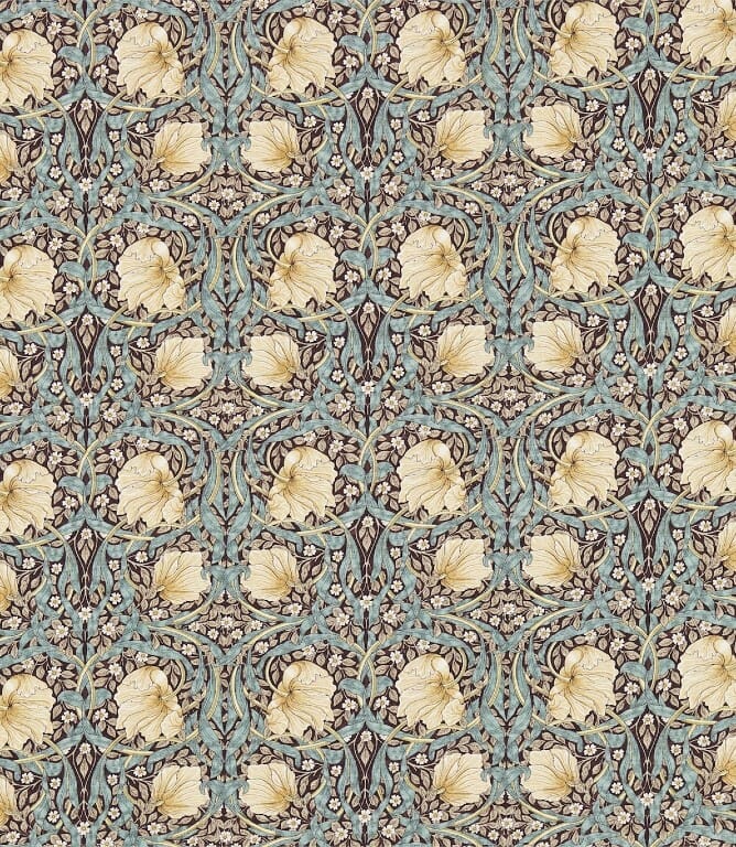 Bullrush / Slate Pimpernel Fabric