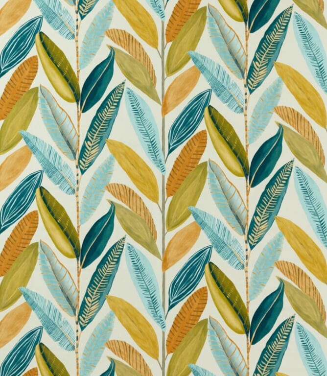 Tangerine Hikkaduwa Fabric
