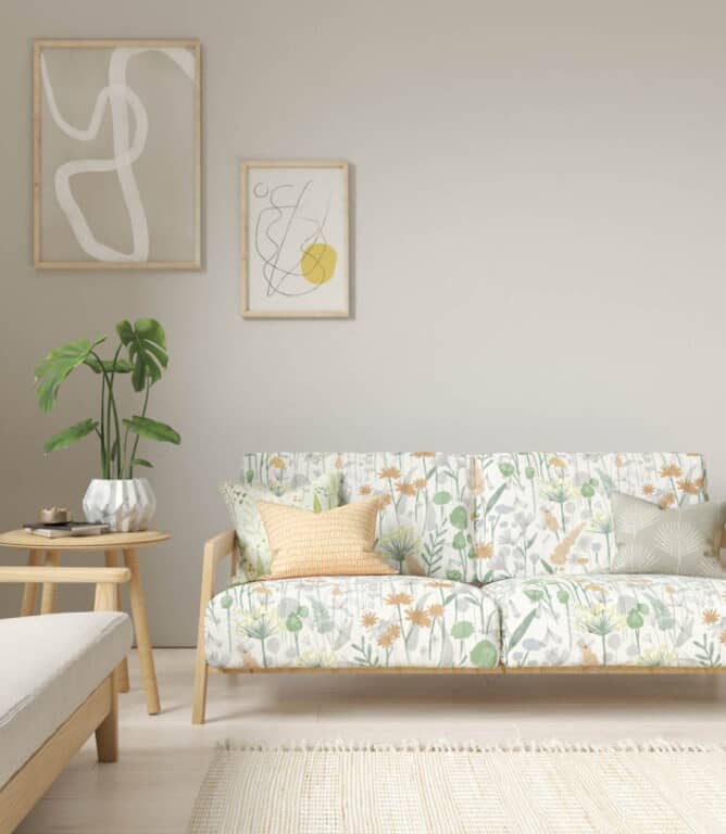 Scion Kirinda Fabric / Sherbert