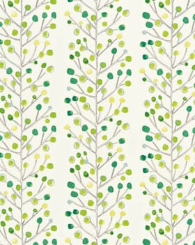 Scion Berry Tree Fabric / Emerald / Lime / Chalk