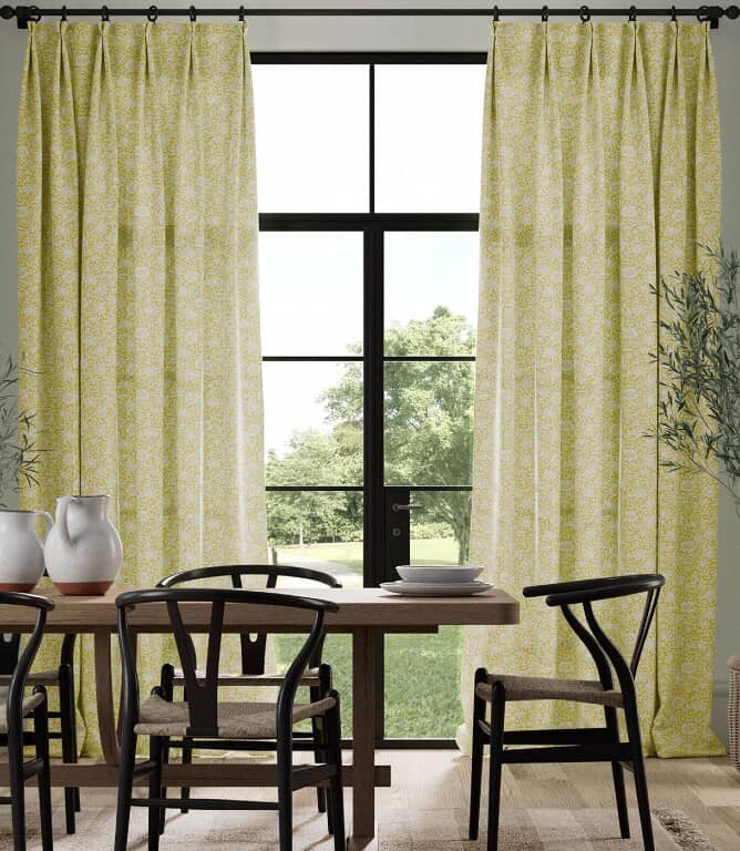 Morris & Co Mallow Fabric / Weld