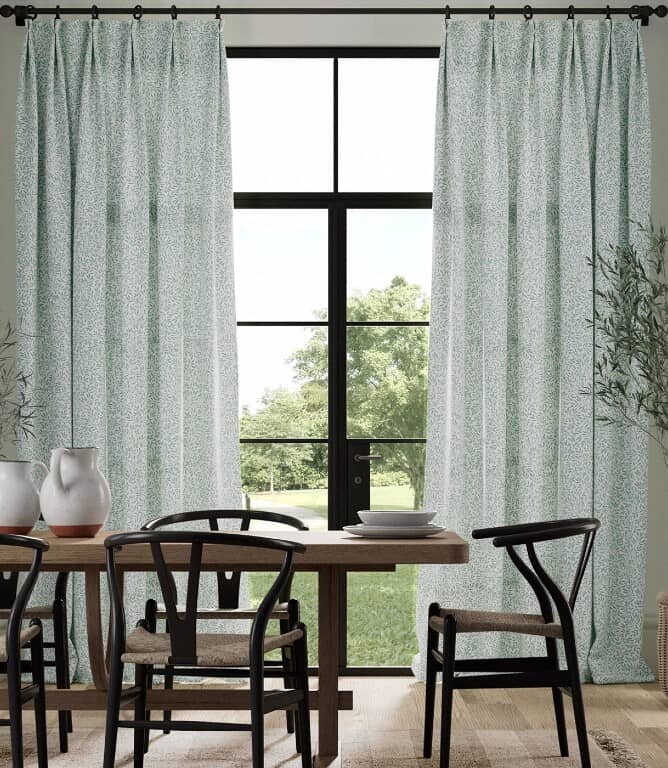 Morris & Co Standen Fabric / Sea Glass