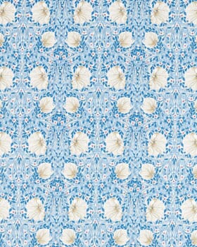 Morris & Co Pimpernel Fabric / Woad Morris & Co Pimpernel Fabric / Woad