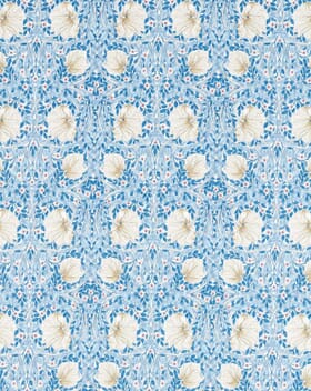 Morris & Co Pimpernel Fabric / Woad