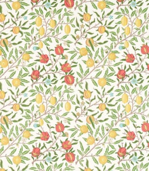Fruit Fabric / Leaf Green / Madder