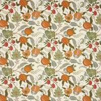 Fruit Meadow Fabric / Ivory / Green