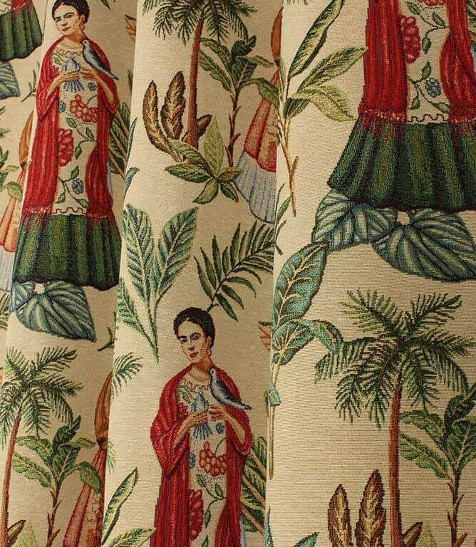 Frida Kahlo Tapestry Fabric / Multi