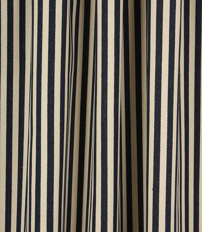 Lynmouth Stripe Fabric / Blue