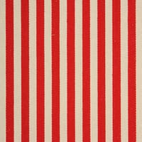 Lynmouth Stripe Fabric / Red