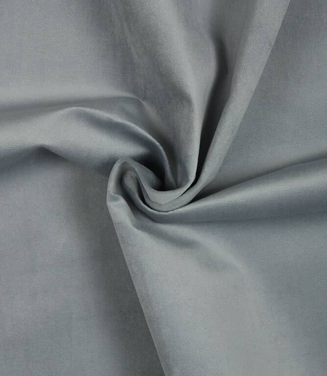 Amalfi Velvet FR  Fabric / Light Blue