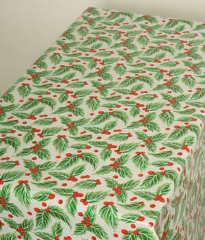 Festive Foliage PVC Fabric