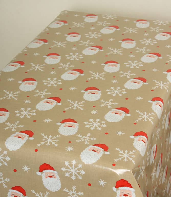 Father Christmas PVC Fabric