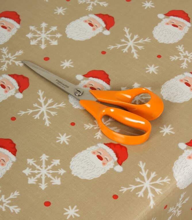 Father Christmas PVC Fabric / Multi