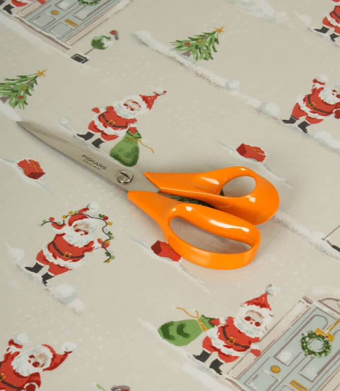 Festive Scene PVC Fabric / Multi