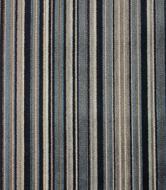 Batley Stripe FR Fabric / Blue
