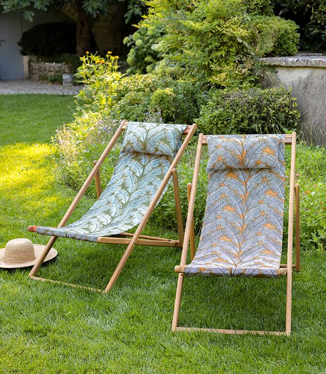 Lana Outdoor Fabric / Jaune