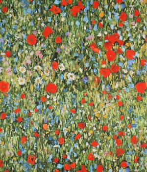Poppy Garden Outdoor Fabric