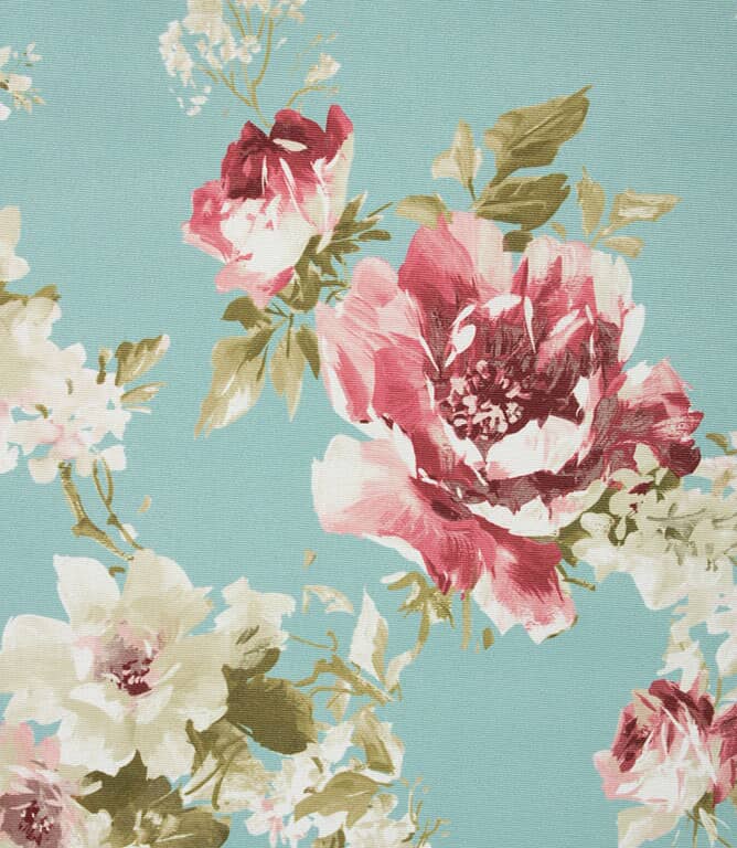 Lorene Outdoor Fabric / Duck Egg