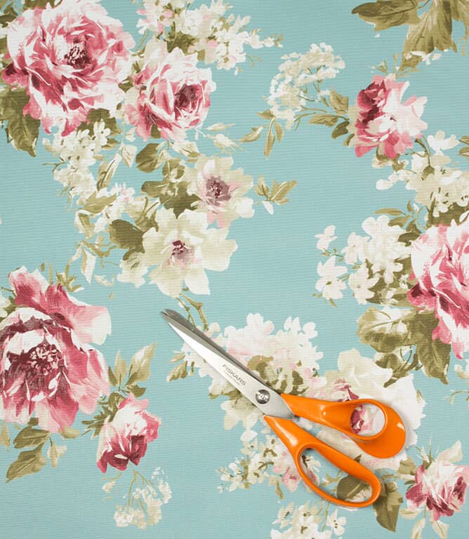 Lorene Outdoor Fabric / Duck Egg