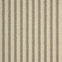 JF Linen Ticking Fabric / Grey