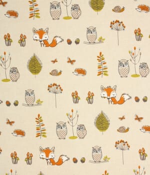 Woodland Fox Fabric