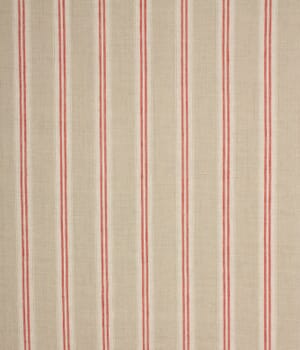 Cotswold Linen Stripe / Red