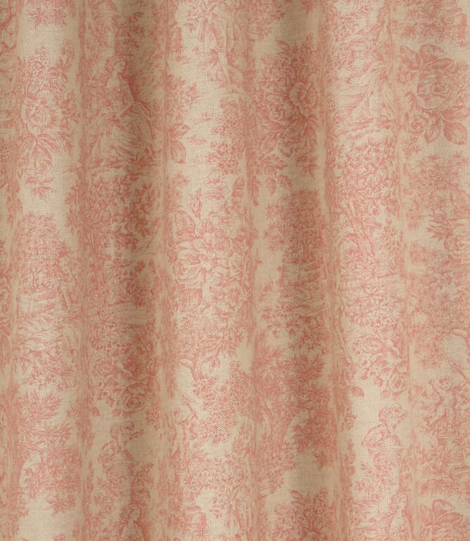 Zen Toile Fabric / Red