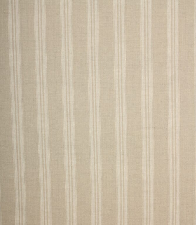 Natural Cotswold Linen Stripe Fabric