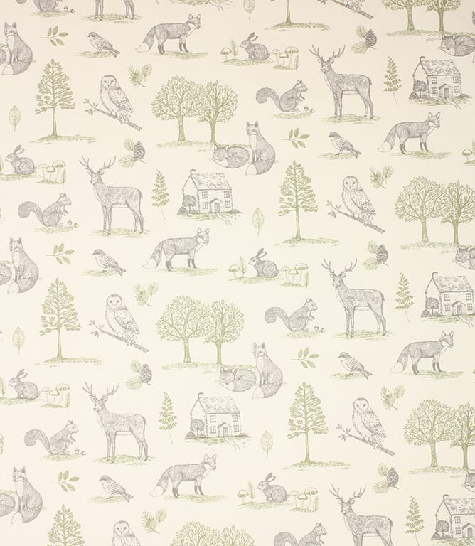 Natural New Forest Fabric