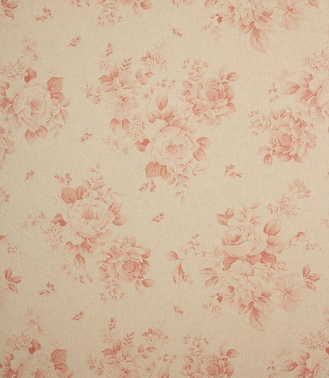 Red Grande Floral Fabric