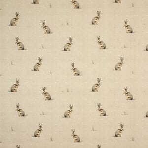 Natural Harry Hare Fabric