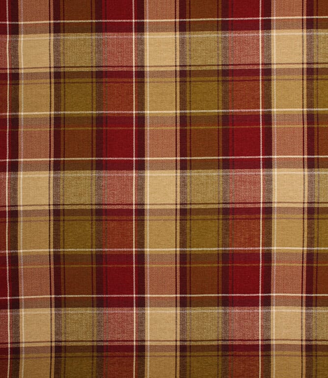 Claret Argyle Fabric