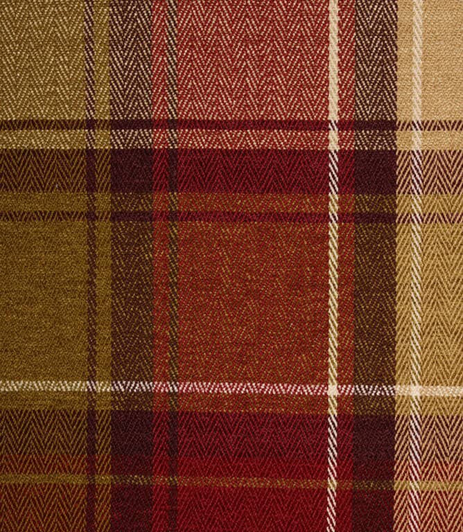 Argyle Fabric / Claret