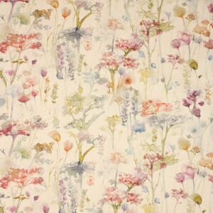 Poppy Natural Ilinizas Fabric