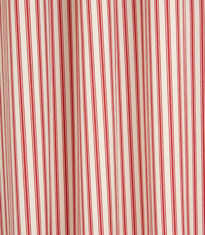 JF Ticking Fabric / Red
