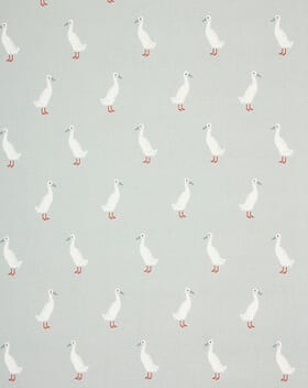 Sophie Allport Runner Duck Fabric / Pale Blue