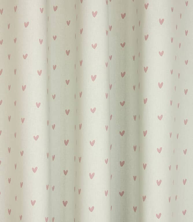 Sophie Allport Hearts Fabric / Pale Grey Just Fabrics