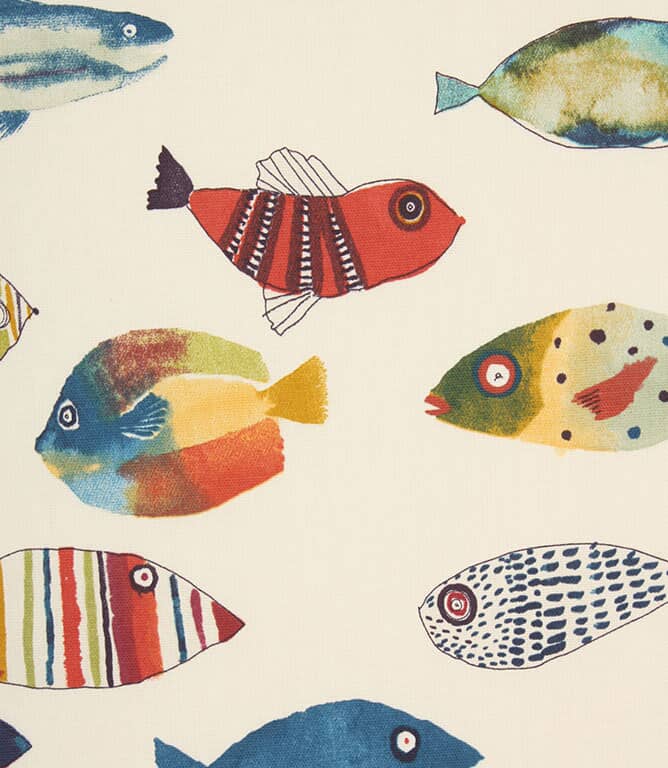 Prestigious Textiles Gone Fishing Fabric / Vintage