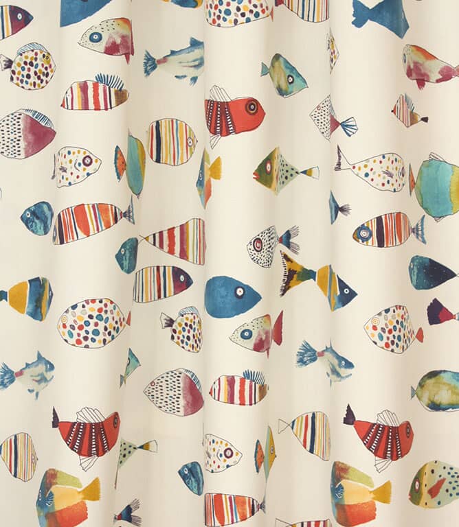 Prestigious Textiles Gone Fishing Fabric / Vintage