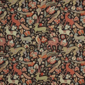 Black JF Tapestry Fabric
