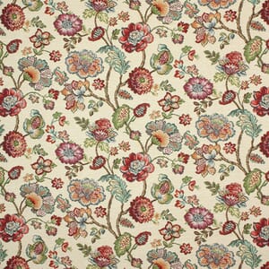 Red Norfolk Tapestry Fabric