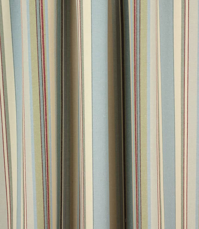 Falmouth Stripe Fabric / Sage
