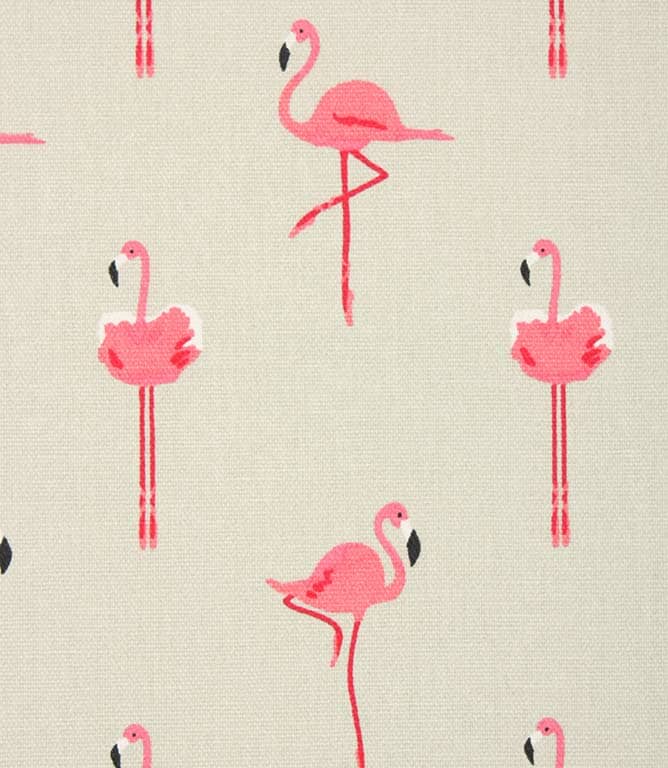 Sophie Allport Flamingos Fabric / Pink Just Fabrics