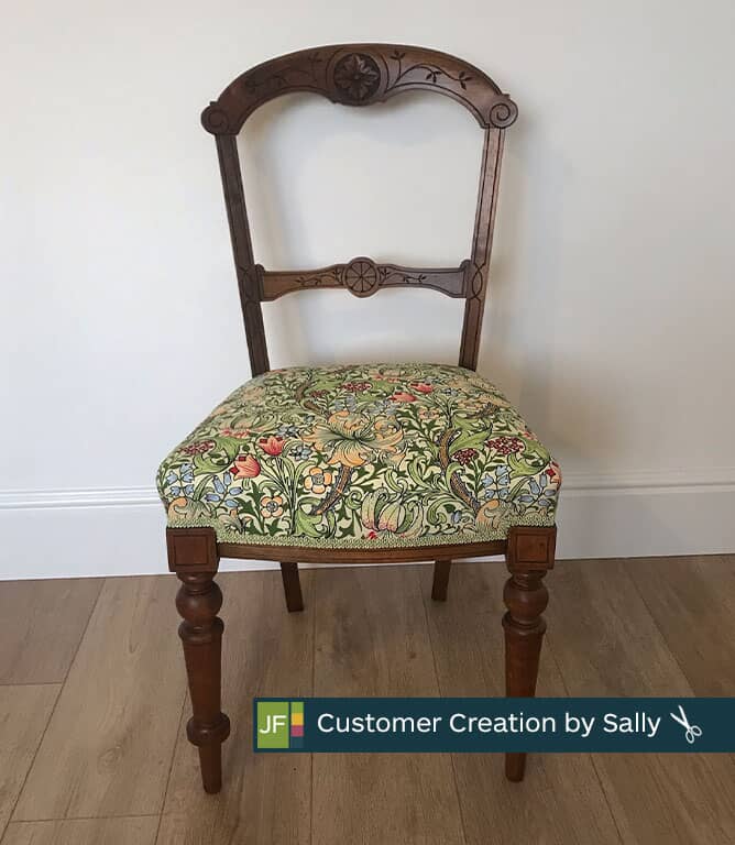 William Morris  Golden Lily Fabric / Multi