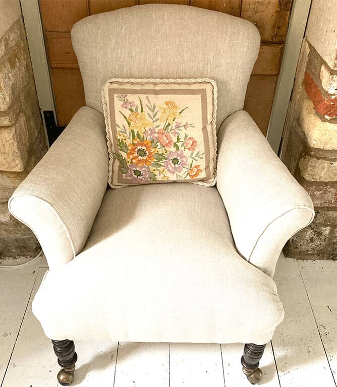 Tetbury Linen Fabric / Hopsack