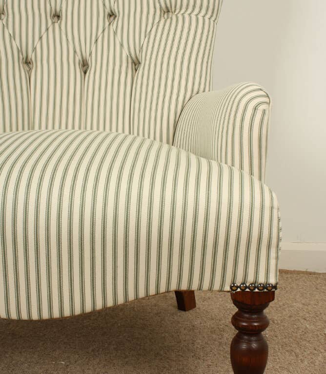 JF Ticking Fabric / Sage